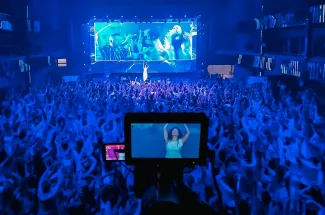 realizacion multicamara en concierto