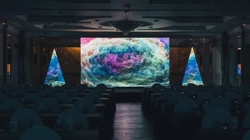 alquiler pantalla gigante valencia led bampex servicio evento